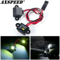 AXSPEED RC Car Chassis Light LED Lamp Spotlight for 1/10 VS4-10 Phoenix VPS09007 Vanquish Products Upgrade Parts