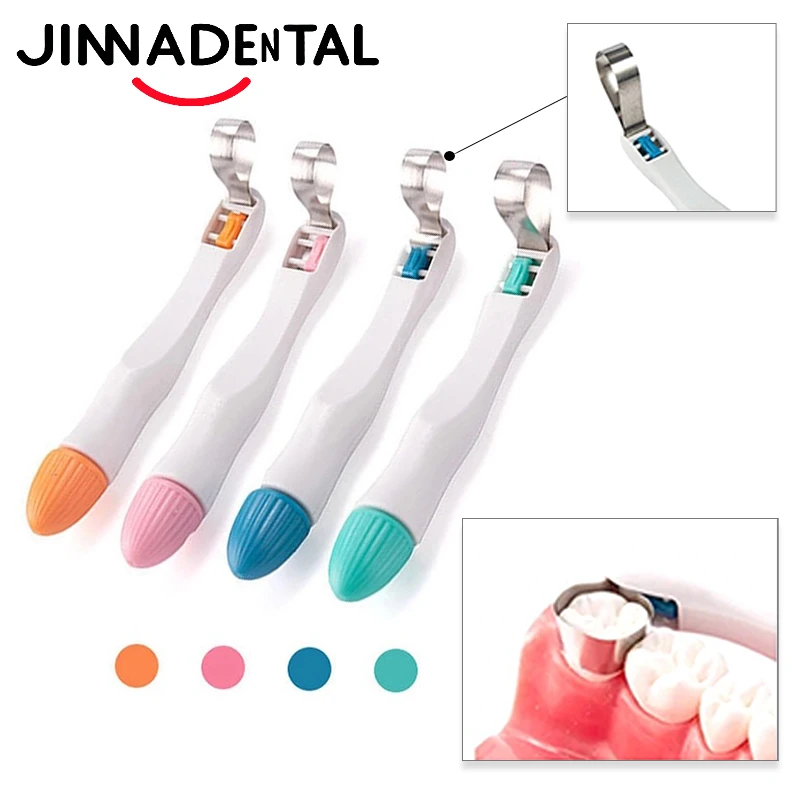 5 قطعة منحني ومعيار مصفوفة الأسنان العصابات طب الأسنان قبل تشكيل الاقسام احيط مصفوفة الفرقة 4./6 مللي متر أدوات مواد أطباء الأسنان #1