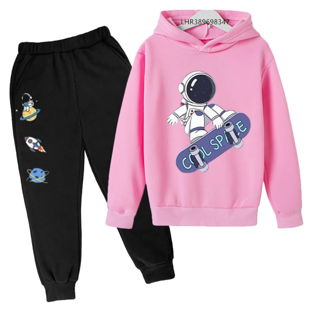 

Girls and boys aged 3-12, children's outerwear, spring and autumn sports pullover, children's set, children's casual hoodie+pant