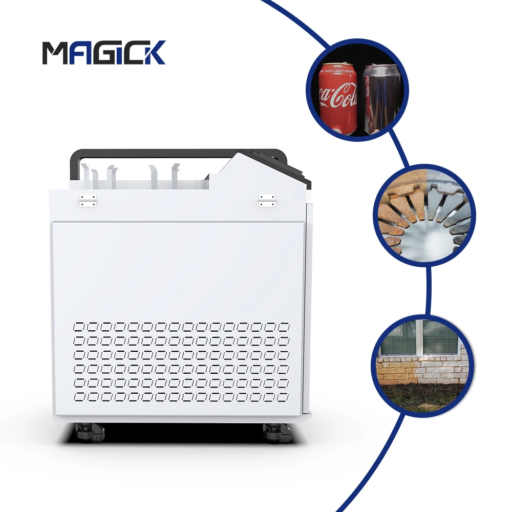 MKLASER  1500w 2000w 3000w Handheld Fiber Laser Metal Cleaning Machine Price for Rust Removal