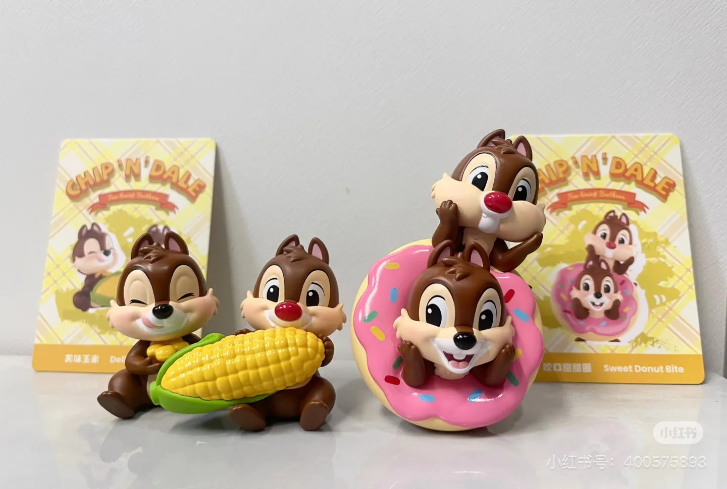 POP MART Disney Chip And Dale Figurine Blind Box Flocked Desktop Ornament Collectible Home Decor Gift For Adult Collectors - view 3