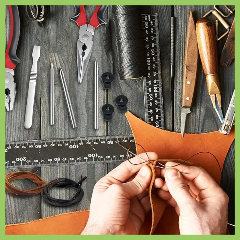 

Glove Relacing Kit For Baseball Softball,Accessories Mitts Glove Care Repairing Kit Cutter Glove Locks Lacing Tools