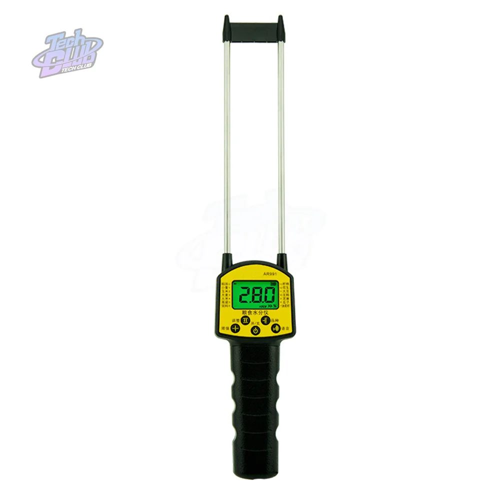 Digital Grain Moisture Meter AR991 Smart Sensor Use For Corn Wheat Rice Bean Peanut Moisture Humidity Tester Measuring Tool