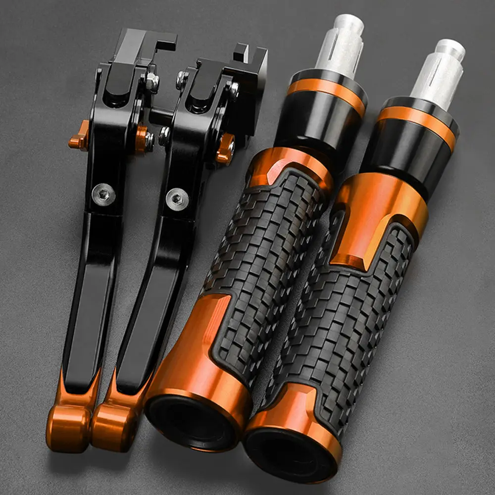 

For KTM DUKE390 250/ RC390 2013-2018 2017 2016 2015 2014 Duke250 390 RC Motorcycle Brake Clutch Levers Handlebar Handle Grips