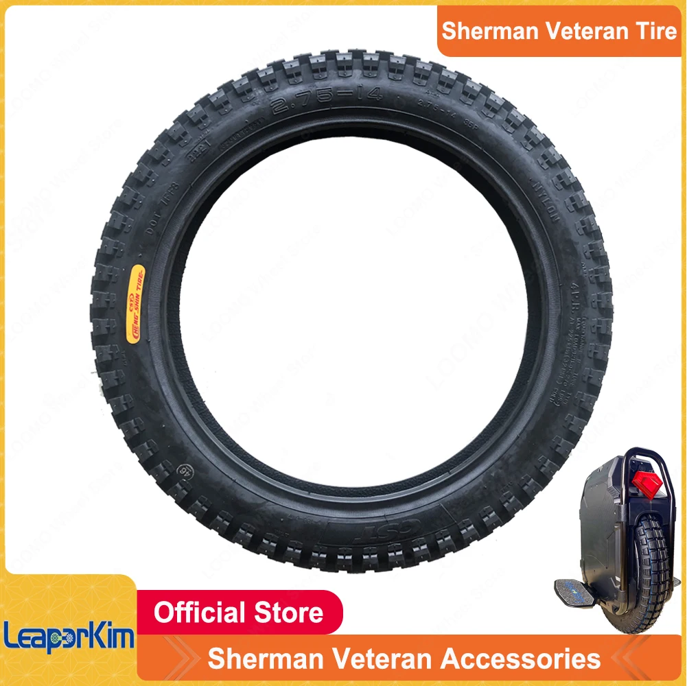 Original Leaperkim Sherman Veteran Tire Inner Tube 2.75-14 20inch Off-road Tire for Sherman/Sherman MAX Electric Unicycle