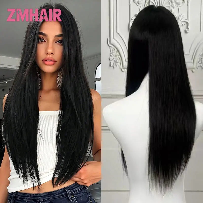 

24-дюймовый парик темно-коричневого цвета с шелковой основой для женщин, 5*5 дюймов, из натуральных европейских человеческих волос, дышащая шелковая основа с передней частью из полиуретана.