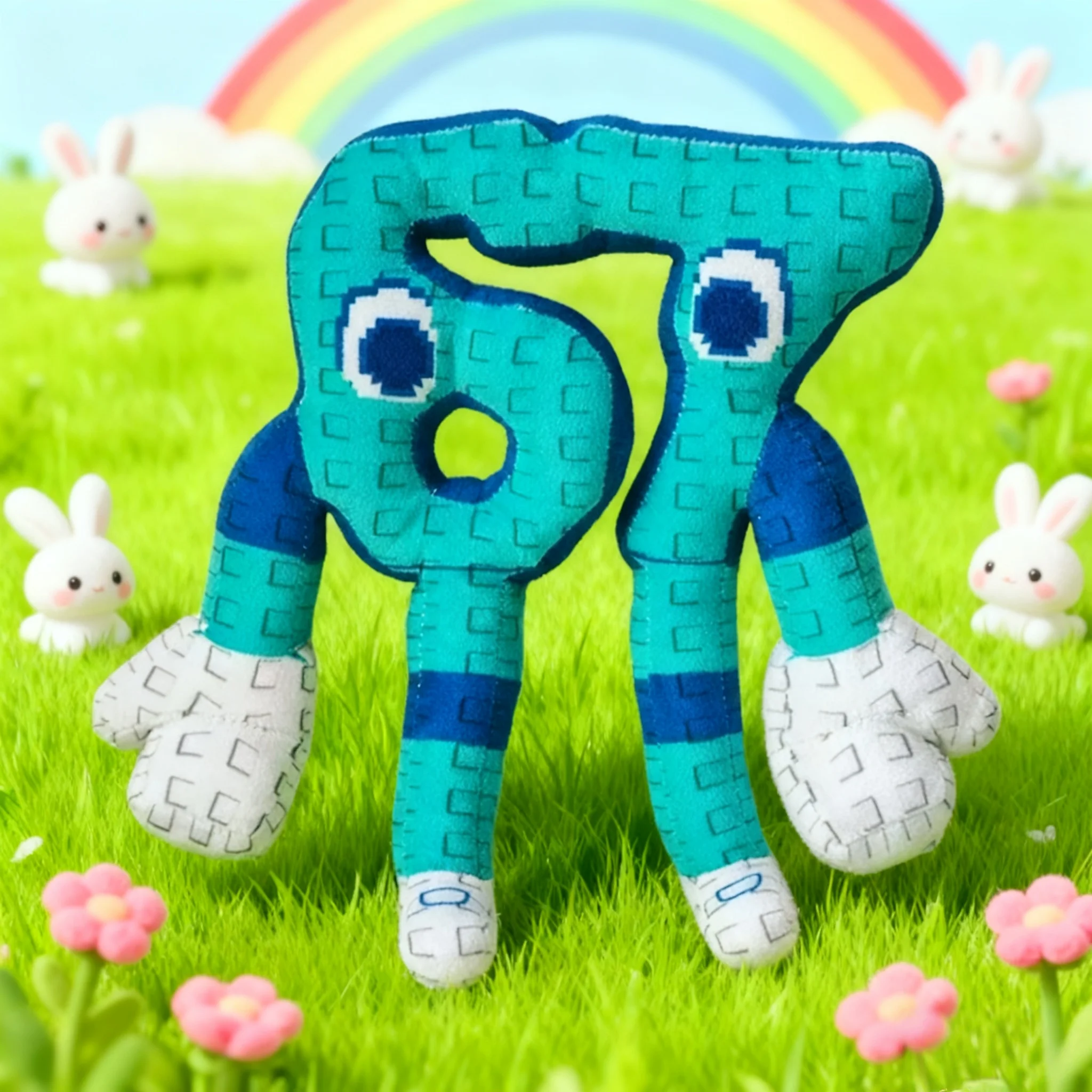 2025 Anime Esok Sekolah Jandel Peluche Poupée - STEAL A BRAINROT House No. 9 jeu mignon entourant le cadeau d'anniversaire pour enfants