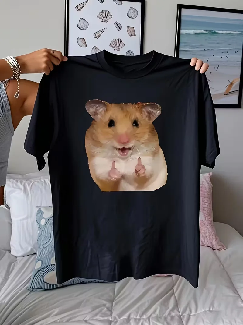 Camiseta Casual Fem…