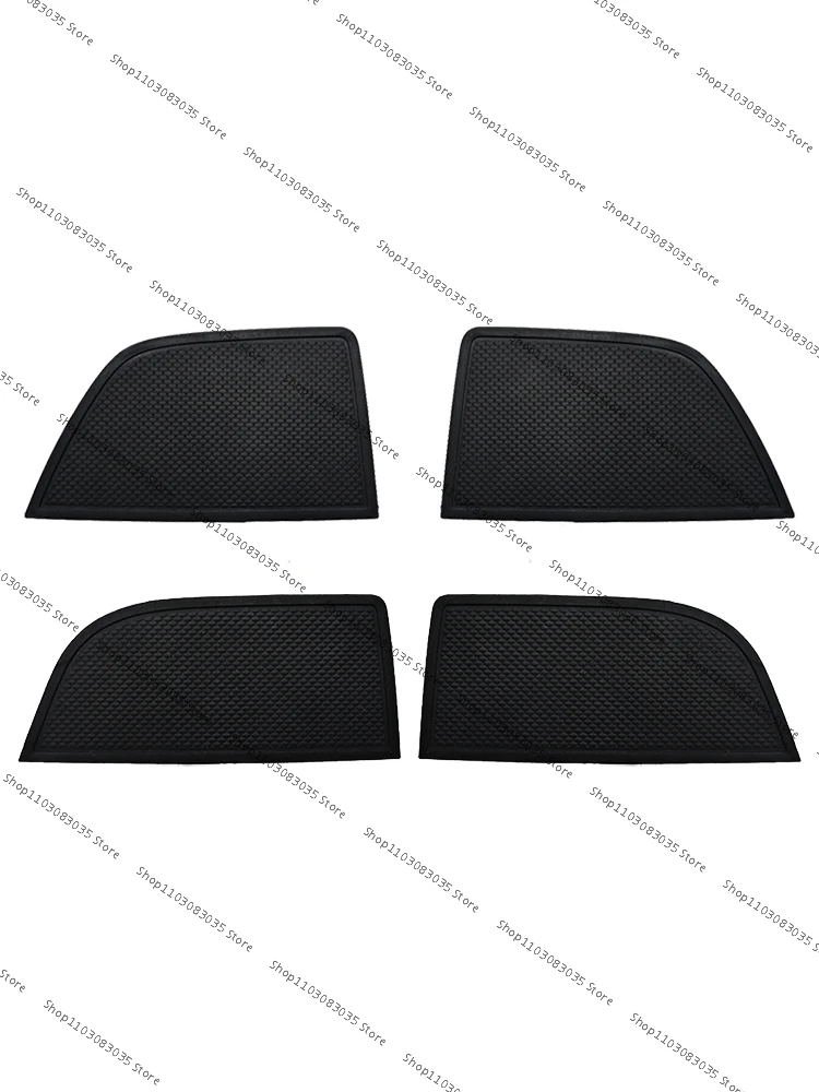 Para Hyundai Sonata 2015 2016 2017 2018 2019 alfombrilla antipolvo para puerta pasamanos alfombrilla con ranura para puerta alfombrilla con ranura para manija