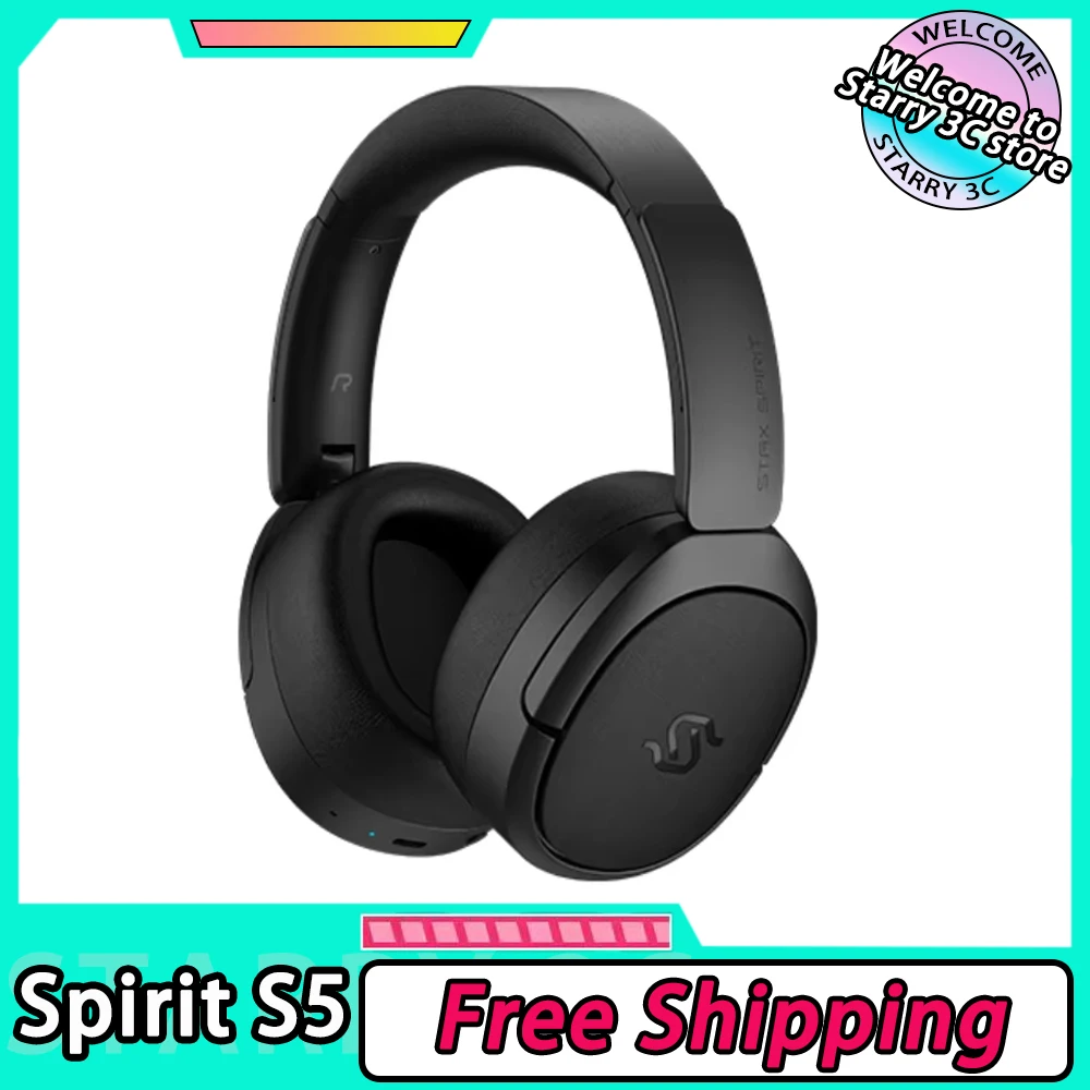 Stax Spirit S5 Headphones Wireless Bluetooth Headset Customized Hifi Noise Reduction Long Endurance Earphones For  Sports Outdoo