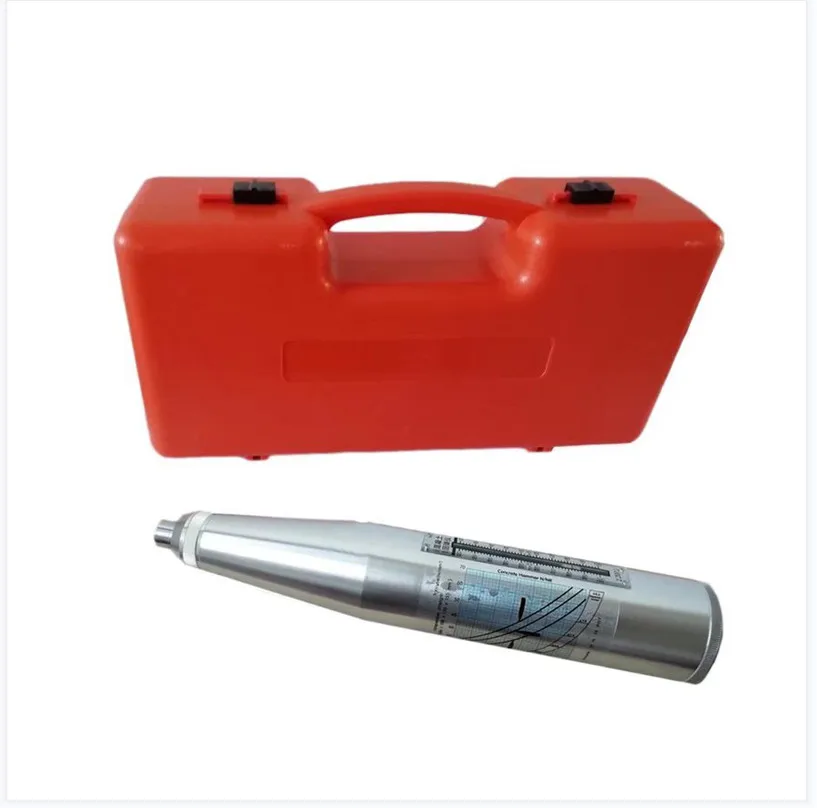 Portable Concrete Strength Test Hardness Tester Meter Mechanical Concrete Testing Rebound Hammer