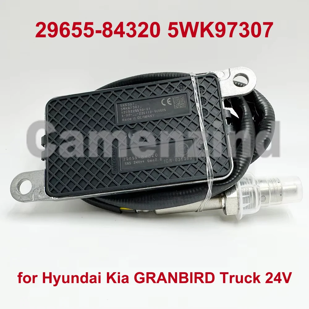 

High Quality Nitrogen Oxygen Nox Sensor 5WK97307 29655-84320 29655-84320 for Hyundai Kia GRANBIRD Truck 24V