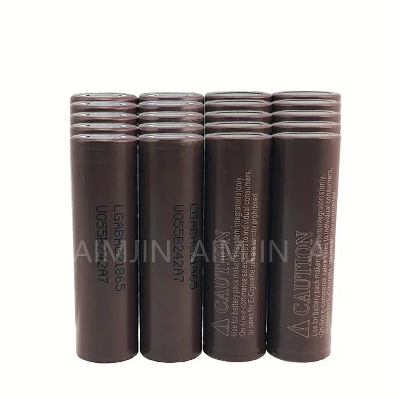 AIMJIN HG2 3.7V 18650 Battery Li-ion Batteries High Current 30A Discharge Power Cell For Screwdriver