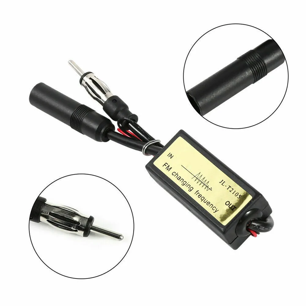 

Car Frequency Antenna Radio FM Band Expander For Japanese Autos Accesorios Automovil araba aksesuar Adapters Sockets