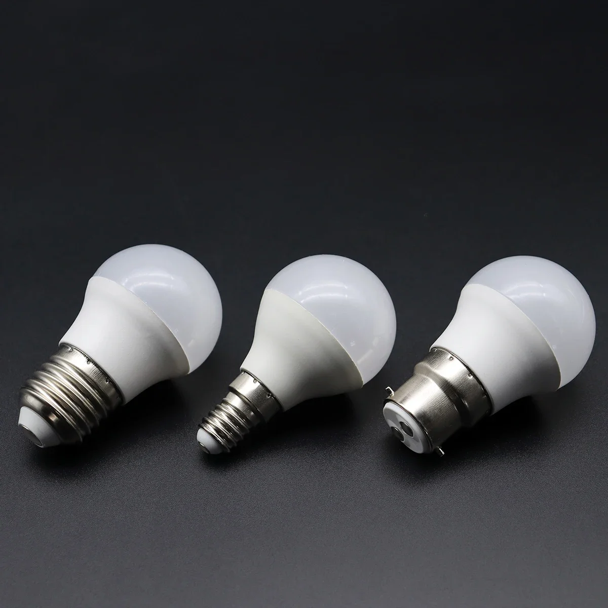 4PCS Energy-efficient LED bulbs G45 C37 E14 E27 5W AC220V AC110V AC12V 3000K/4000K/6000K Golf Bulb Lamp For Home Decoration