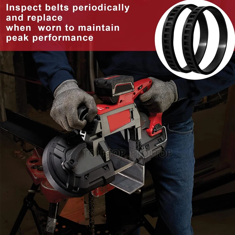45-69-0030 Blade Pulley Tires Compact Band Saw For Milwaukee 2429-20 2629-20 6242-6 bandsaw parts Bandsaw following machines