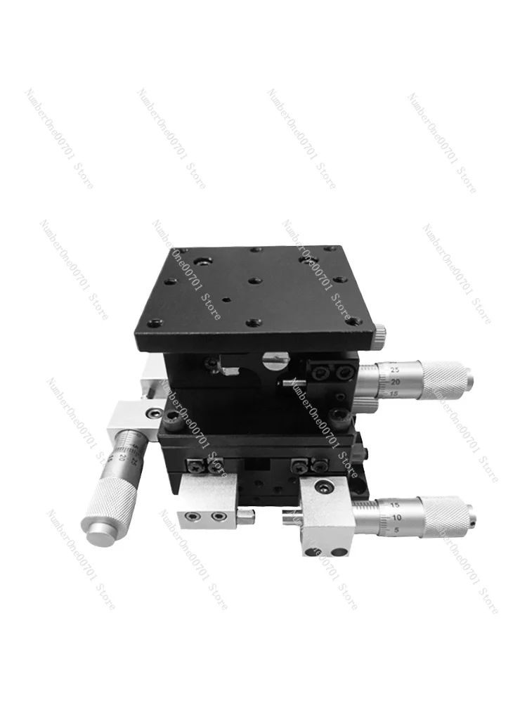 Axis Manual Displacement Platform Three-Axis Fine-Tuning Mobile Sliding Table Lifting Optical Experimental Workbench Ld40/60