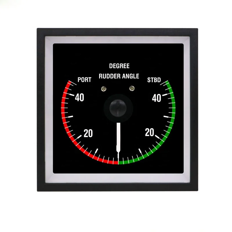 

Hot Sales Marine Meter BE-96W DC+-10V +-45 Backlighting Analog Panel Rudder Angle Meter