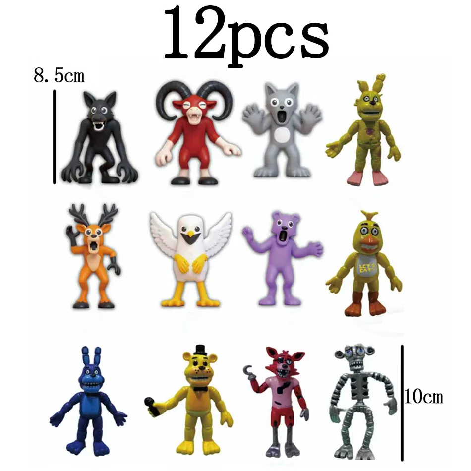 6/12/18 قطعة/المجموعة 99 ليلة في الغابة الغزلان اللعب الحيوانات المحشوة لعبة الغزلان لعبة المشجعين عيد ميلاد للأطفال هالوين هدية #3