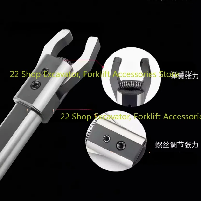 

CNC Lathe Puller CNC Automatic Lathe Feeder/puller Round Handle Square Handle LLQ-W16/25 LLQ-D20/25/32 2-40mm/5-38mm 1PC