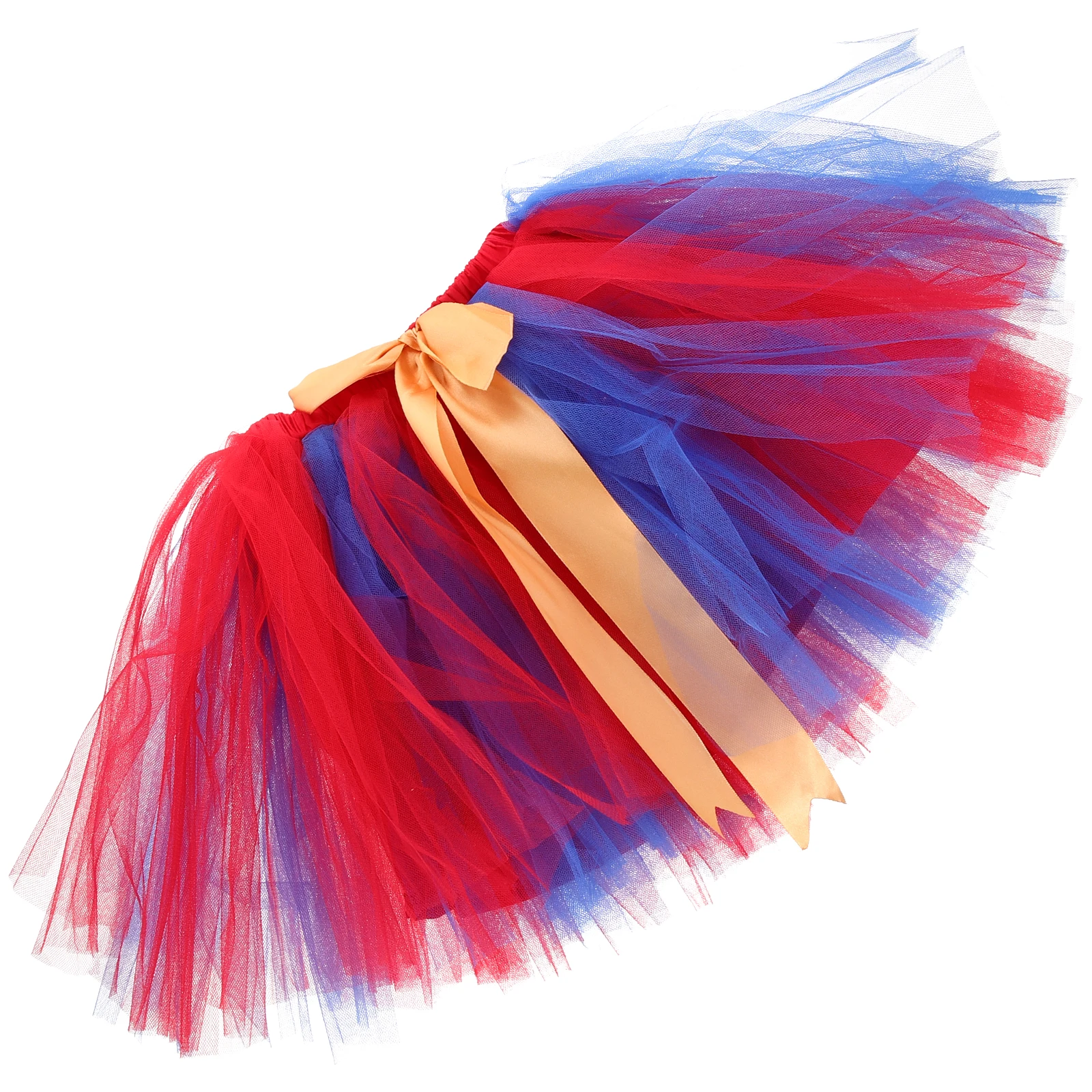 

Colorful Mesh Princess Skirt Girls Polyester Tulle Party Dance Bubble Gauze Skirts Birthday Christmas Festival Photography