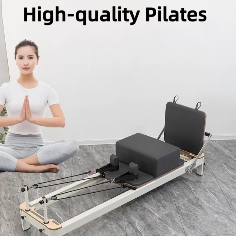 Pilates Core Bed Semi-elevated Aluminum Alloy Core Training White Bed Yoga Equipment Five-piece Set Semi-lightweight