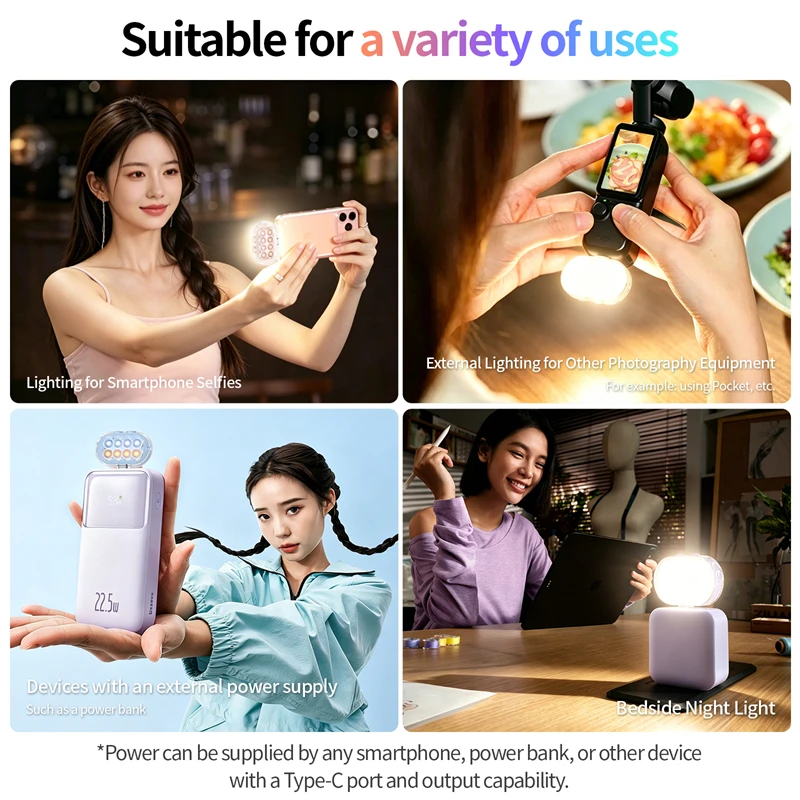 Lampu Tambahan LED untuk Ponse - Photography Lighting Brands ulasan dan harga