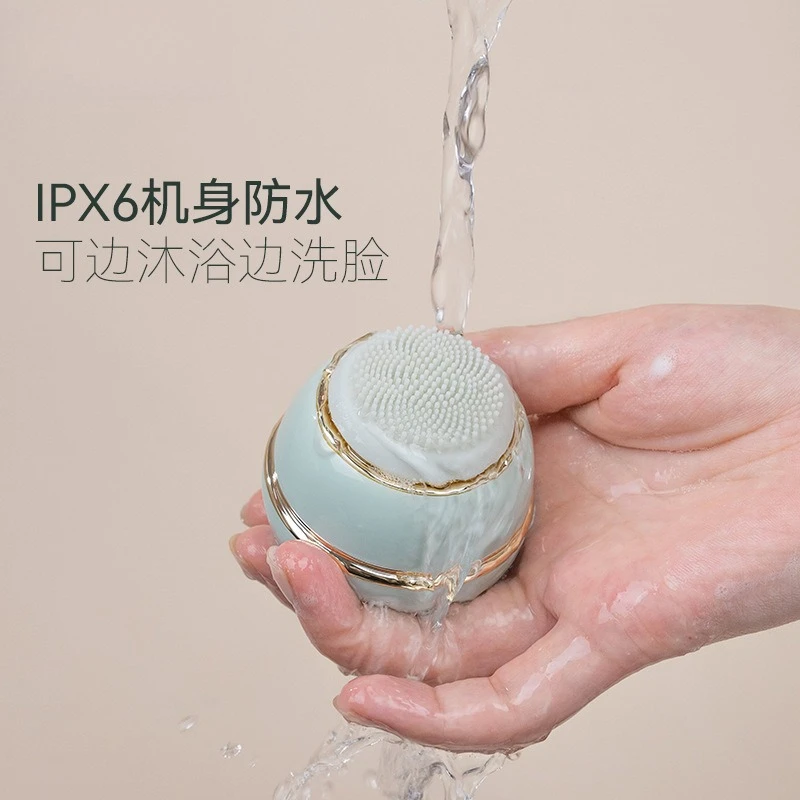 New Model Electric Facial Cleanser: Silicone Cleansing Brush with Ultrasonic Vibration—The Ultimate Facial Cleansing Tool