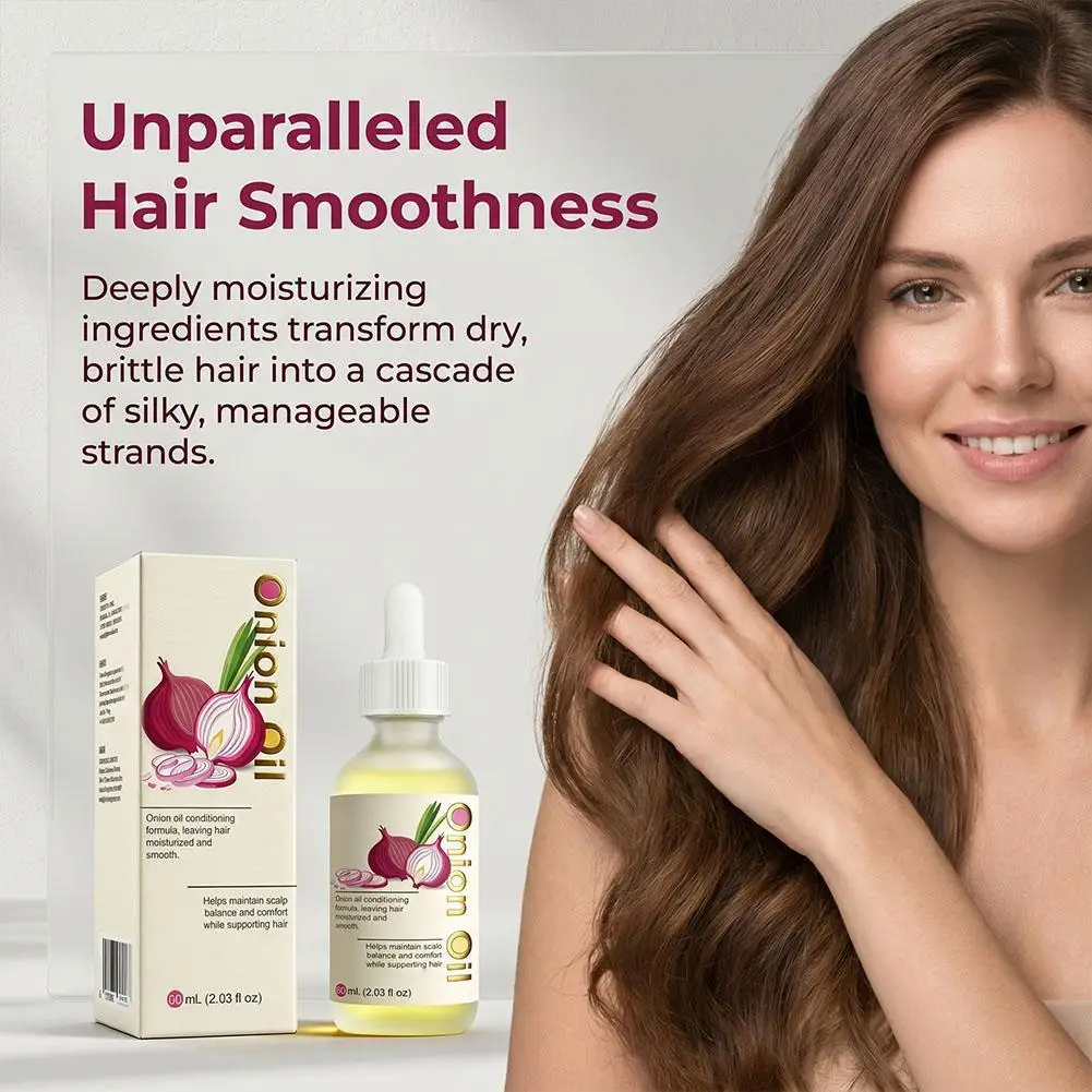 Hair Rapid Growth Essential Oil Onion Hair Care Essential Oil Hair Regeneration Effective Hair Loss Product Natural Onion Oil