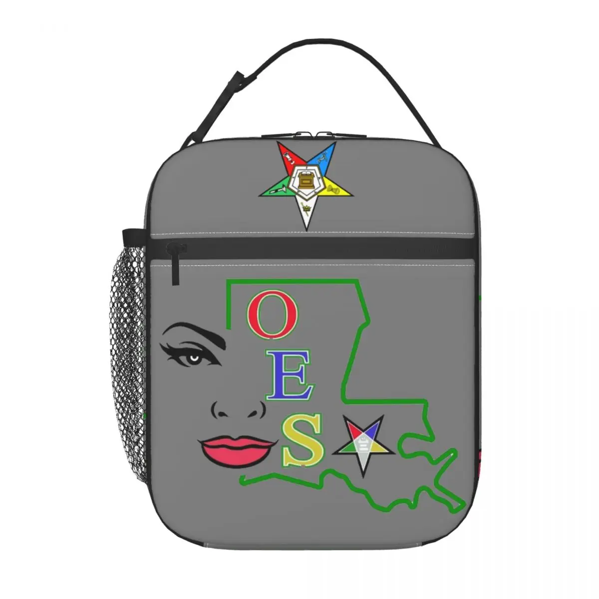 

Сумка для обеда с героями мультфильмов OES на заказ, теплый изолированный ланч-бокс для женщин и детей, школьная еда, портативные сумки-тоут