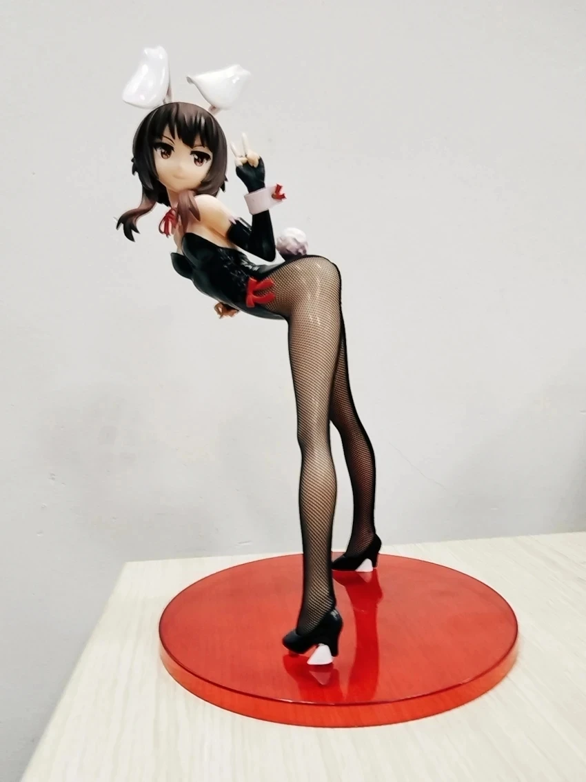 33cm libre B-STYLE KonoSuba 2 Megumin chica conejito figura de Anime figura de acción adulto Sexy modelo muñeca de juguete