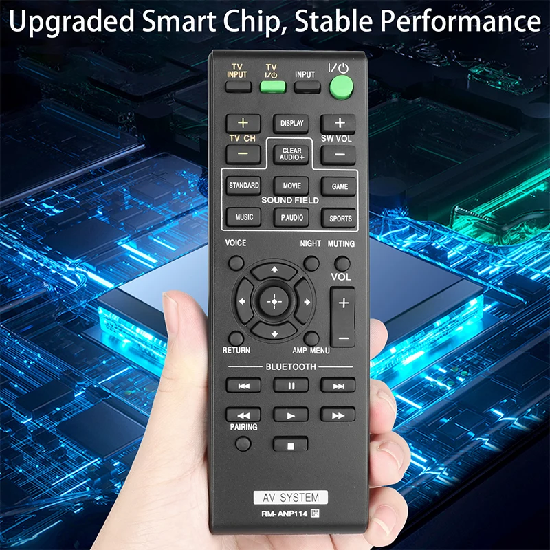 RM-ANP114 Remote Control For Sony Sound Bar HT-CT37 HT-CT380 HT-CT770 HT-CT780 SA-CT260H SA-CT260 SA-CT660C SA-CT260C