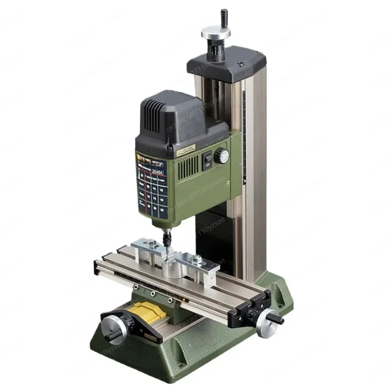 

Milling Machine Bench Driller Woodworking Lathe with Optional Dividing Head Chuck Tungsten Steel Cutter Bits Vise