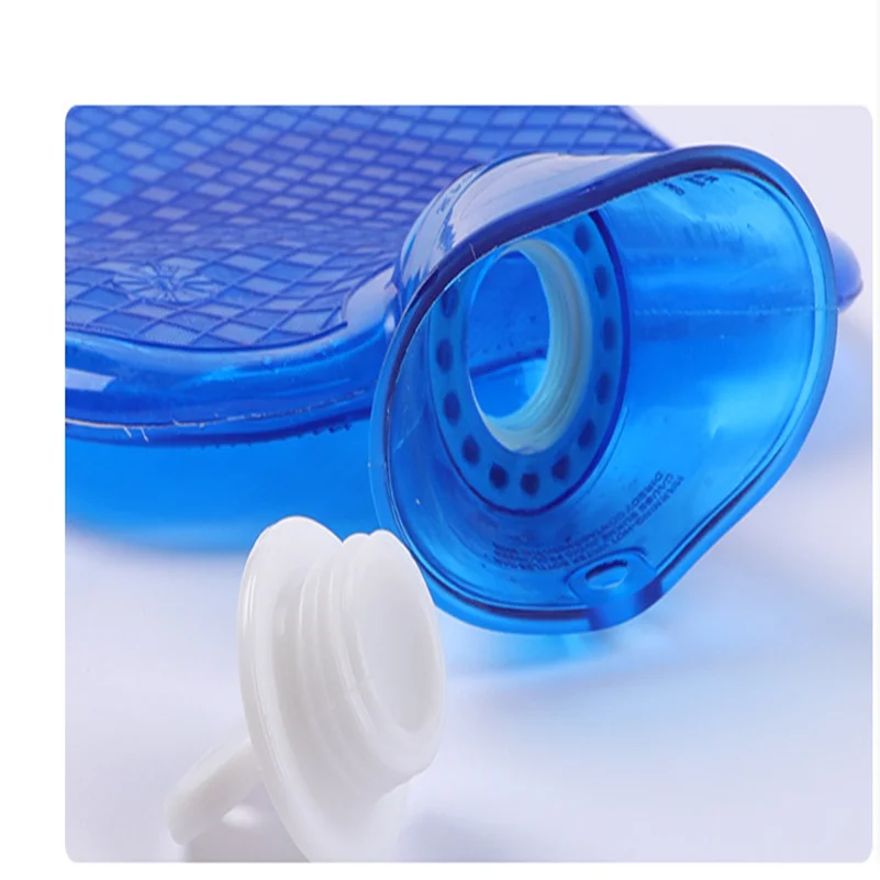 PVC thickened transparent high-density 500ml PVC injection water hot water bag warm water bag hand warmer