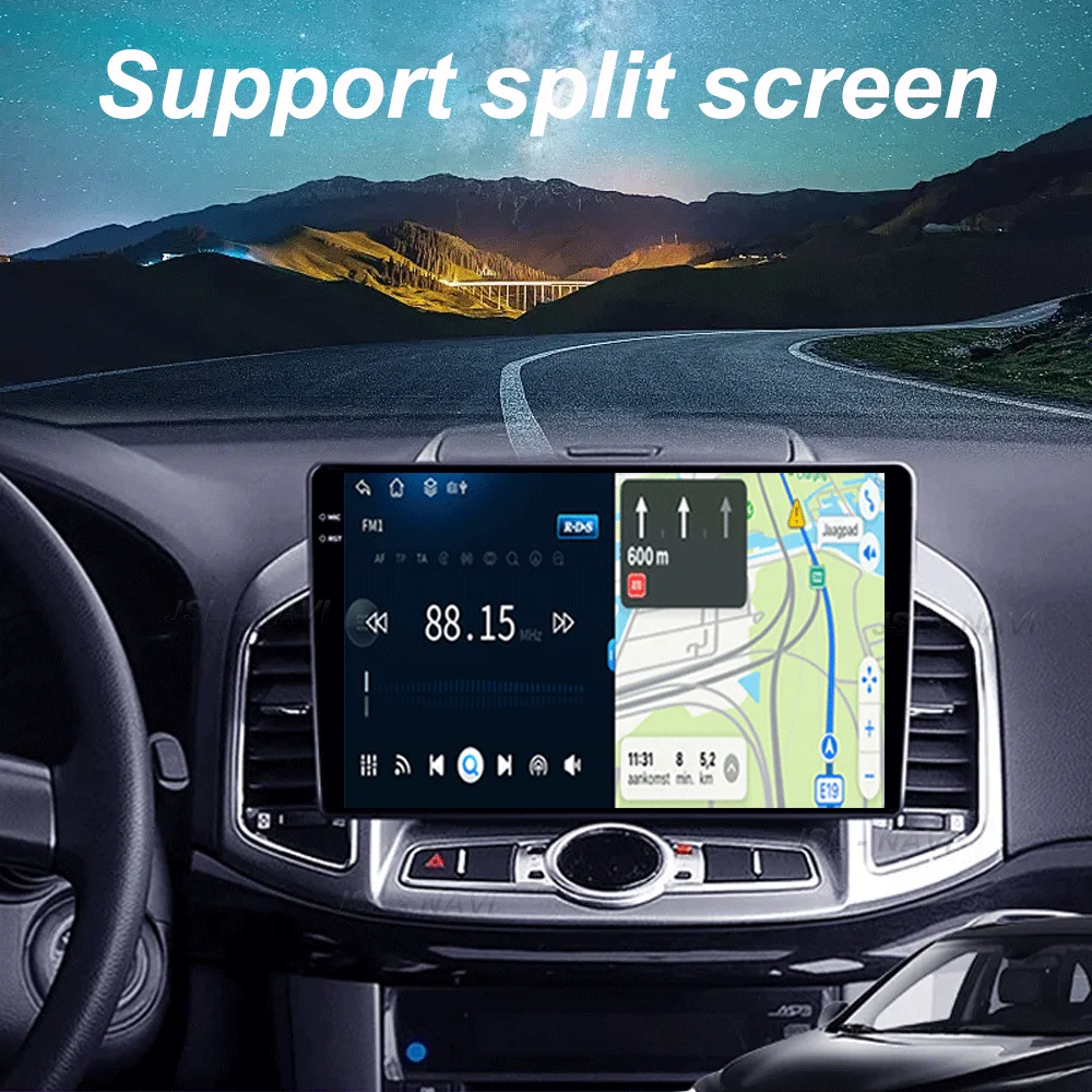 쉐보레 캡티바 1 2011-2016용 안드로이드 15 카 라디오 플레이어 멀티미디어 네비게이션 스테레오 GPS 2din 2 din dvd 없음