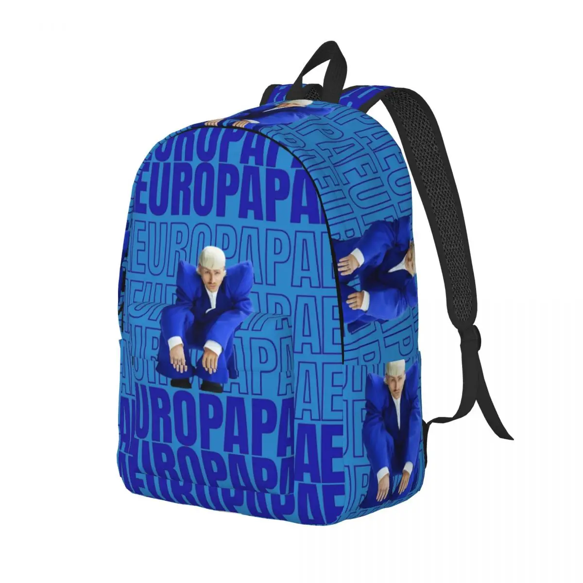 Eurovisions 2024 Joost Klein Europapa Backpack Student Unisex Soft Backpacks Polyester Fashion School Bags Custom Rucksack