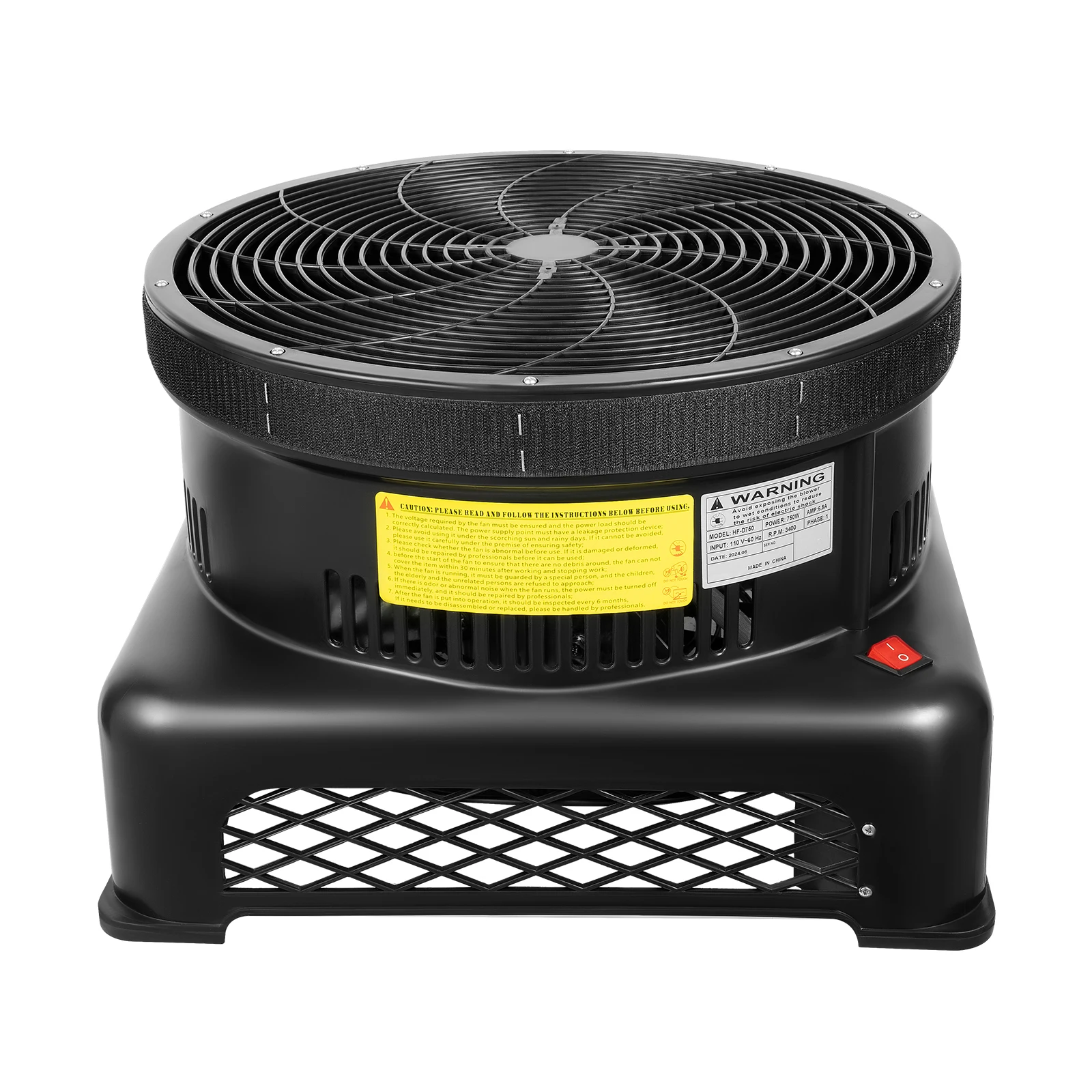 

750W Sky Dancer Blower Motor, Outdoor Advertising Fan, Strong Wind Pressure 400Pa, for Business Promotion, Grand Opening, Events