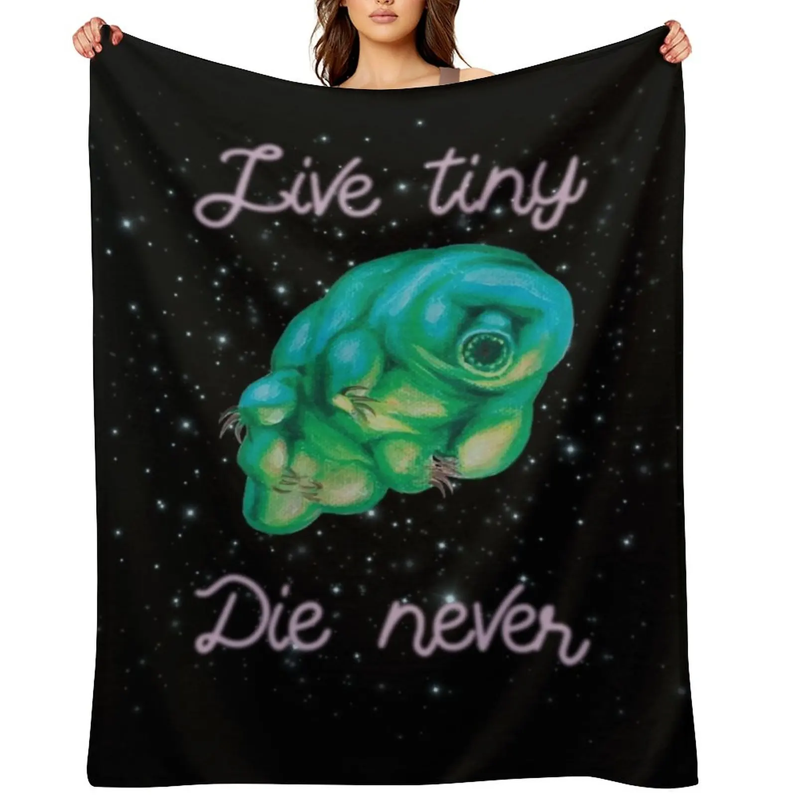 

Tough Tardigrade Throw Blanket Sofa Quilt Soft Big Furry Custom Blankets