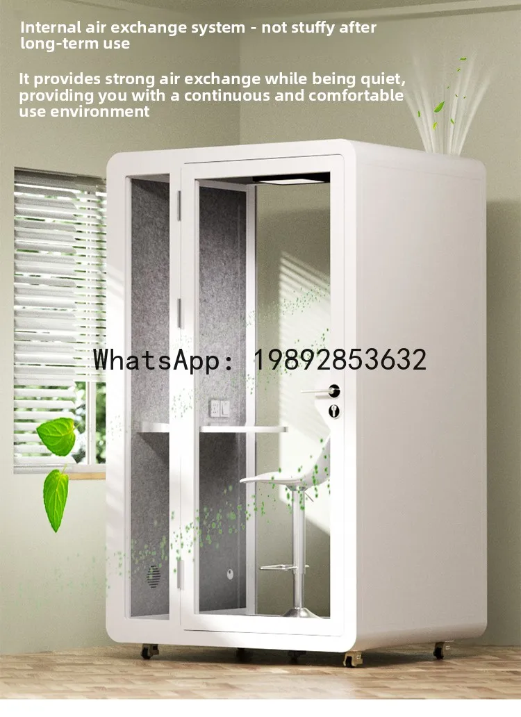 YFY Soundproof  Home Piano Silent  Live Streaming  Indoor Karaoke  Recording Studio Portable Phone Booth