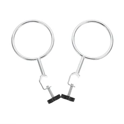 2 Pcs Hoop Closed Extension Ring Labs Retort Support Rings Experiment Equipment Laboratory Supports Sturdy Flask Iron Stand