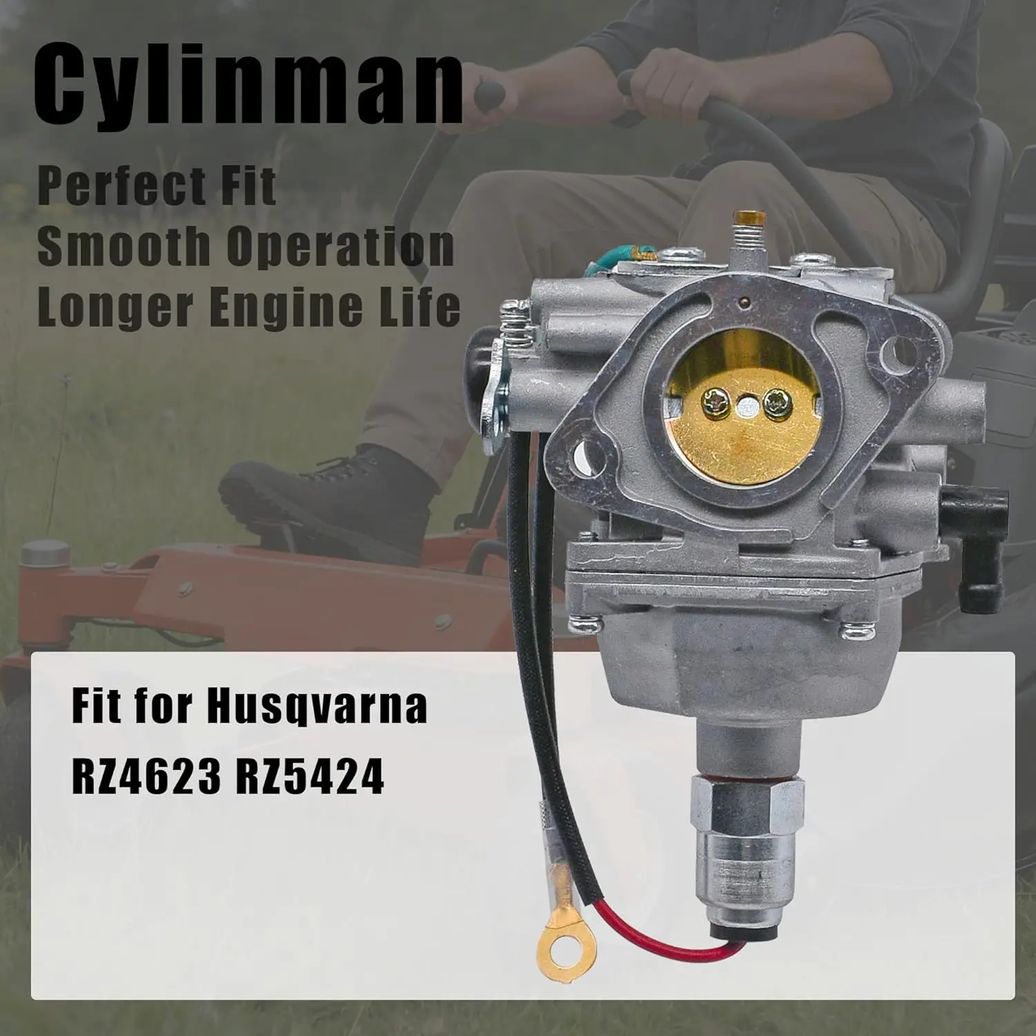Carburetor Fit for Husqvarna RZ4623 RZ 4623 46