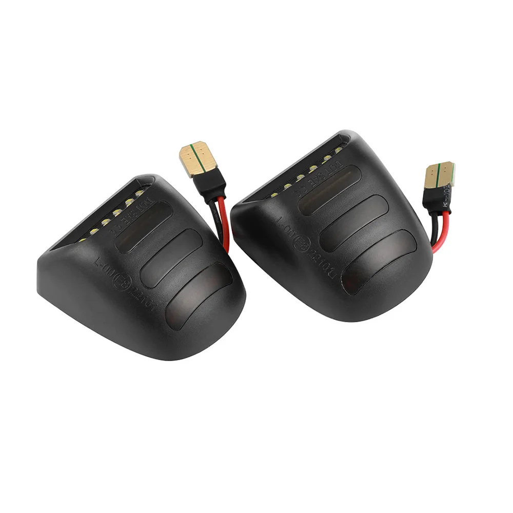 2 Pcs For Chevrolet Silverado Avalanche Traverse Tahoe Suburban CANBUS LED Car Number License Plate Light Lamp Red White Bulb view 3