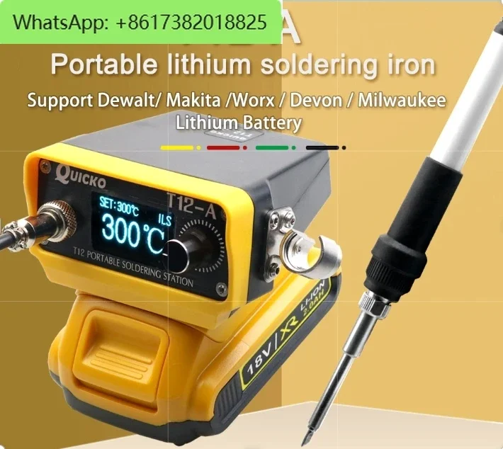 STM32 V3 T12-A Cordless Soldering Station Soldering Iron for DIY Repairs