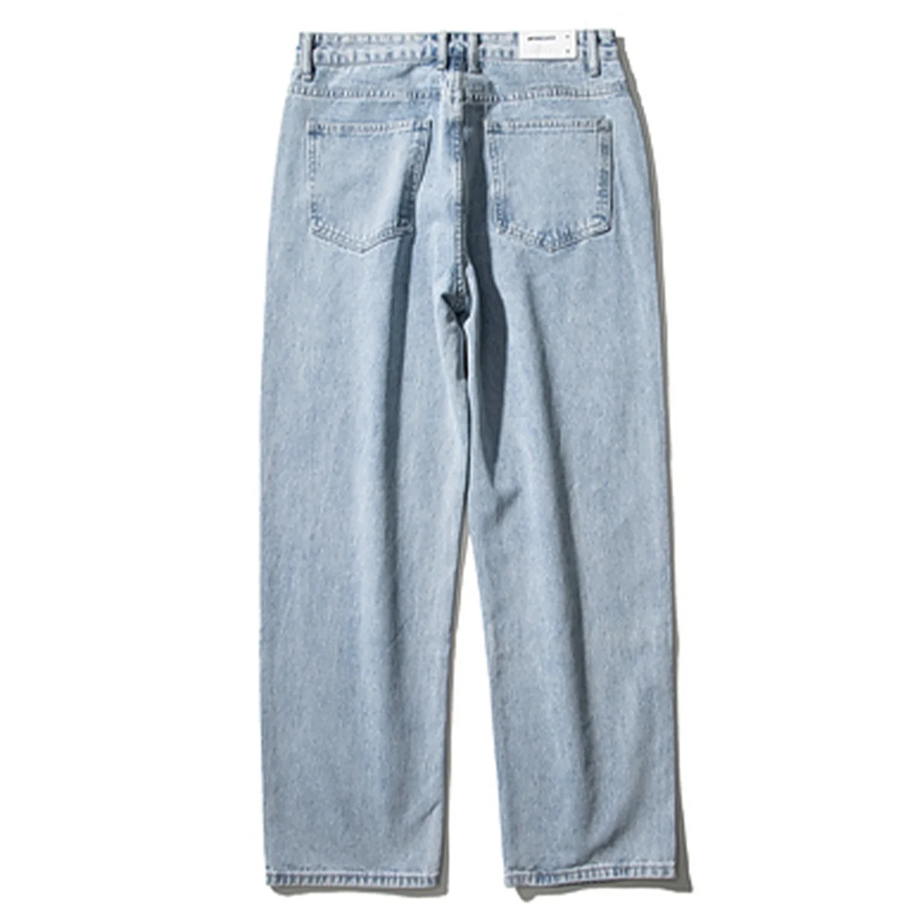 

Baggy Trousers Jeans Men Clothing Denim Casual Pants Bottom Streetwear Korean Fashion Black Women Male 2022 Autumn Clothes