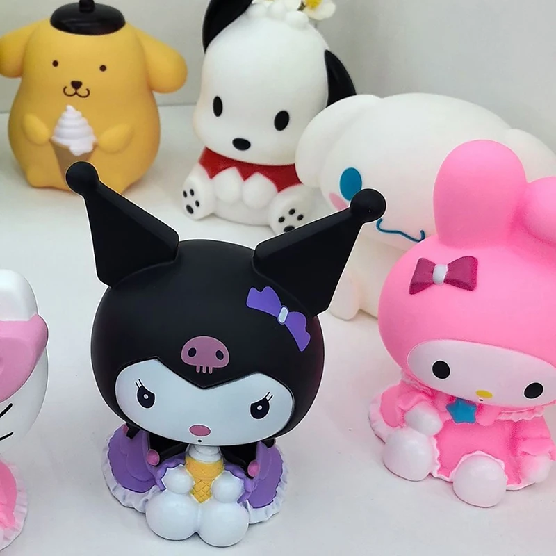 1PC Sanrio Small Piggy Bank Kids Toys Children Money Saving Box Money Boxes Home Decoration Money Storage Case