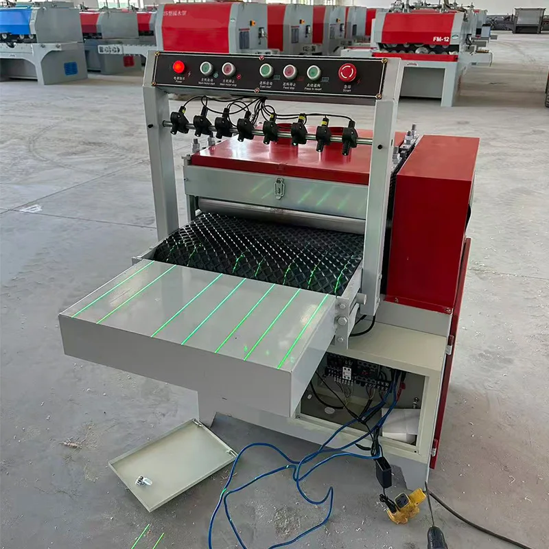 Wood Edge Cutting Rip Saw Board Edge Sawing Machine