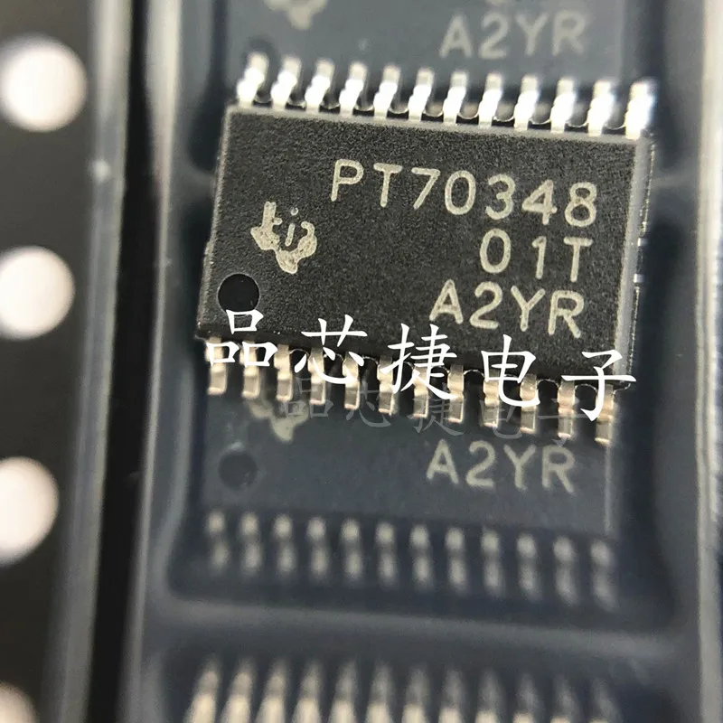 

5pcs/Lot TPS70348PWPR Marking PT70348 HTSSOP-24 Dual-Channel Ultra-Low-Dropout Voltage Regulator