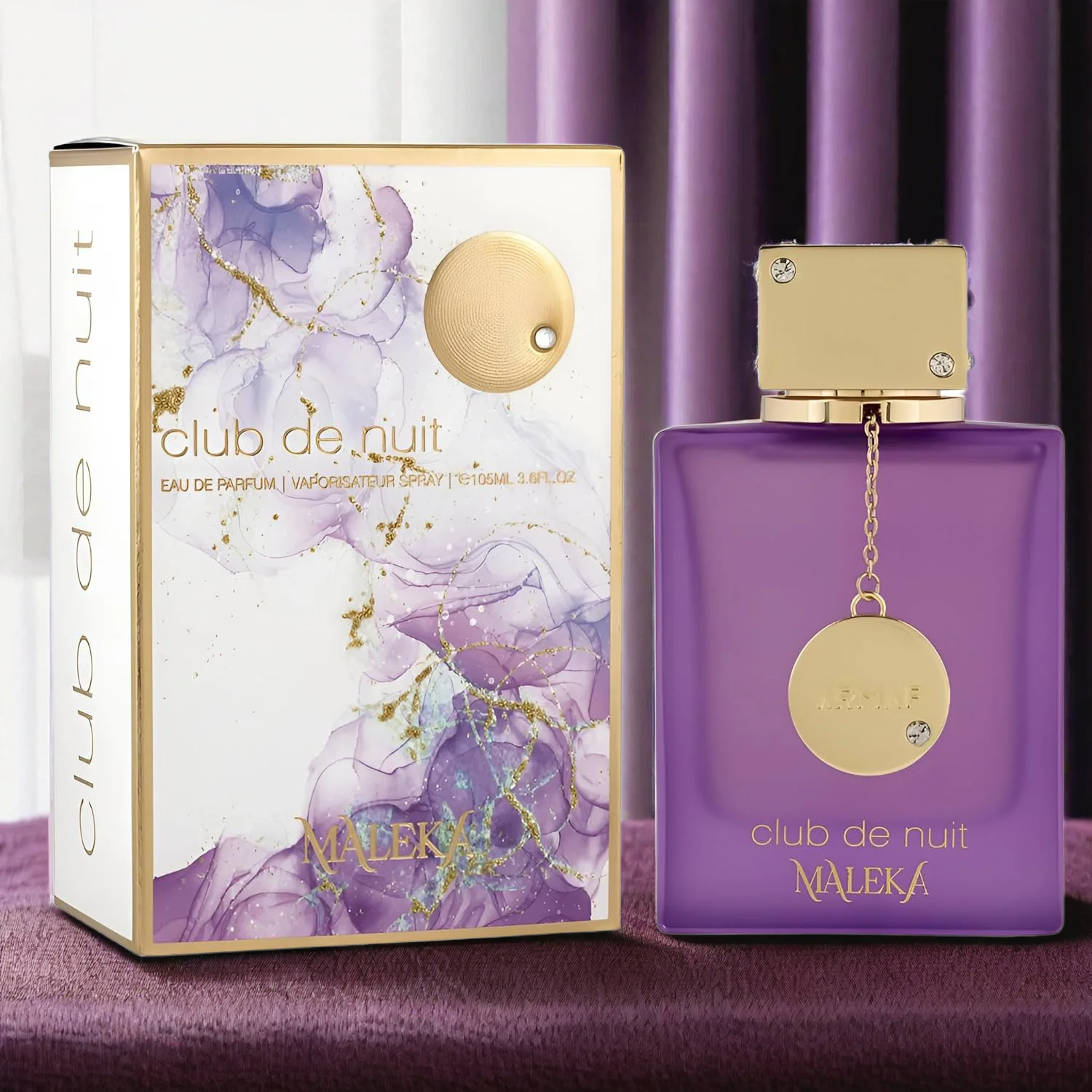 

Armaf Club De Nuit Maleka для женщин, парфюмерный спрей, 3,6 унции, идеально подходит для праздника Gitf