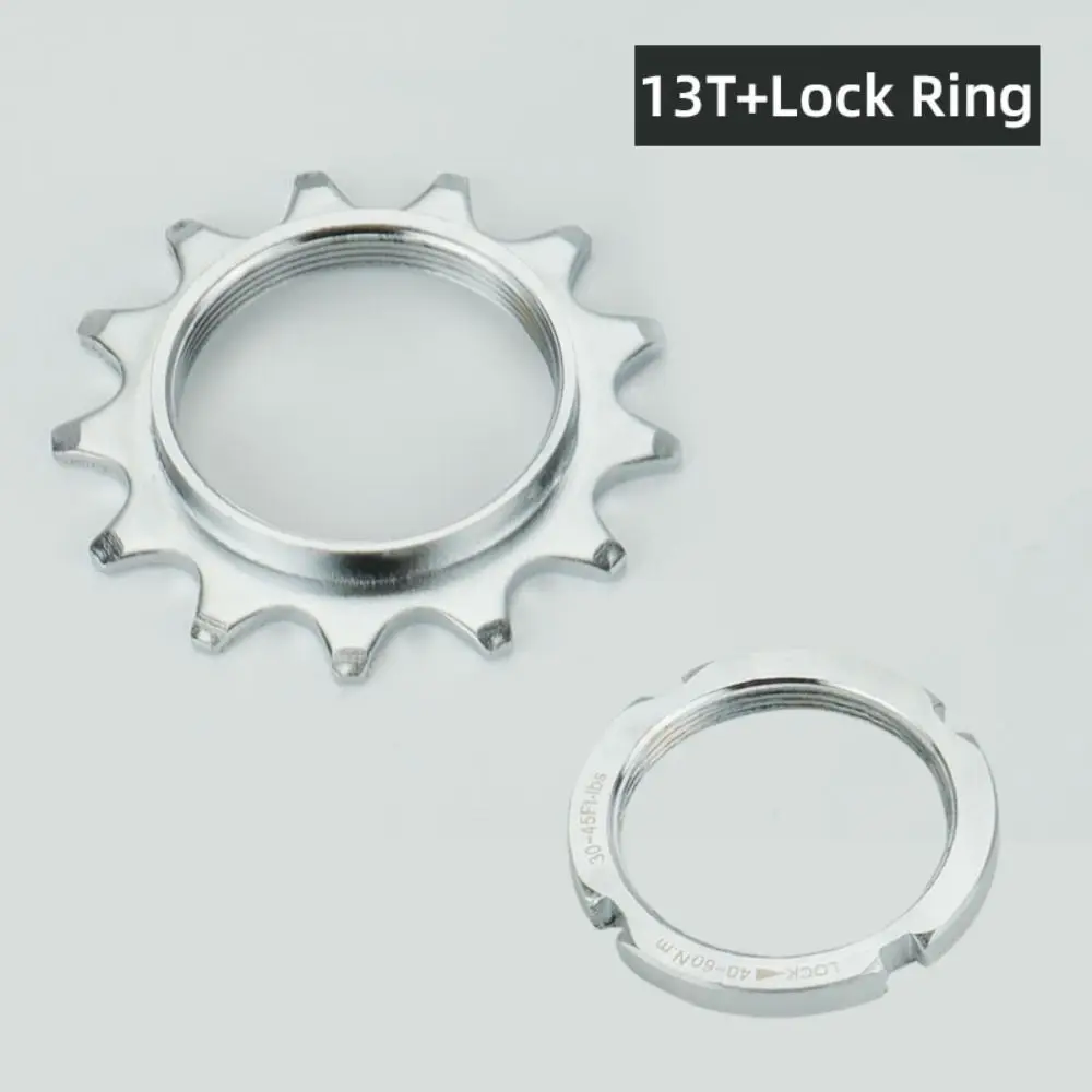 

13T 14T 15T 16T 17T 18T Bicycle Freewheel Hub Locking Carbon Steel Bike Wheel Cogs 1 Speed Fixie Track Fixed Gear Freewheel