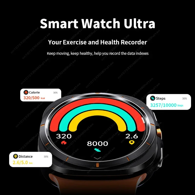 Watch 7 Ultra Men's Smart Watch NFC Bluetooth Call, IP68 Waterproof, New Upgraded for Outdoor Sports All-round Health Monitoring